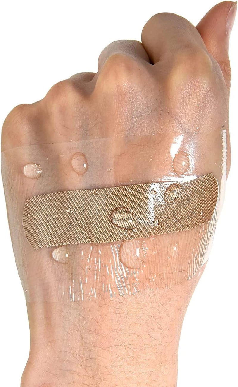 OBTANIM Transparent Waterproof Stretch Clear Adhesive Film Bandage Skin Dressing Tape for Tattoo Aftercare (5 x 394 Inch) - Image 4